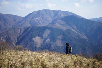 秋の登山