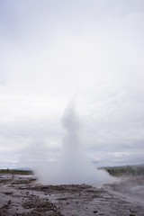 Fototapeta na wymiar Strokkur geyser on iceland