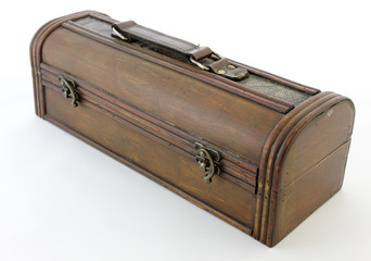 old wooden chest
