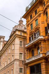 Cityscape and generic architecture from Rome, the Italian capital