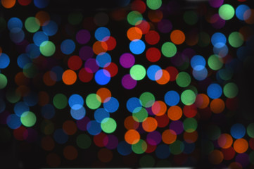 abstract colorful defocused circular facula,abstract background