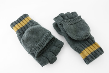 Wool Fingerless Gloves