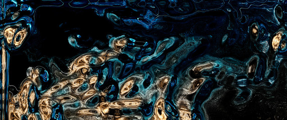 Abstract liquid background. Digital art abstract pattern.