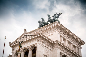 Obraz premium Il Vittoraino, monument to Victor Emmanuel, Rome