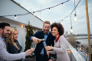 Sharing good times together