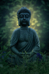 Buddha Statue in der Natur