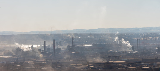 Iron and Steel Works in the city of Magnitogorsk