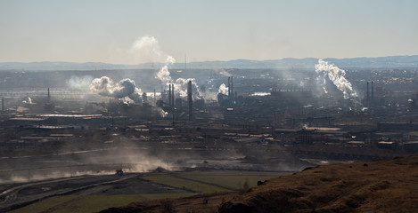 Iron and Steel Works in the city of Magnitogorsk