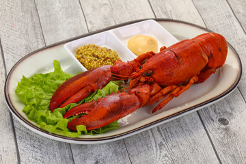 Luxury Lobster with sauce