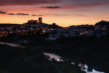 Mertola at night
