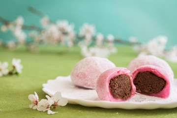 Japanese national dessert for a pleasant breakfast