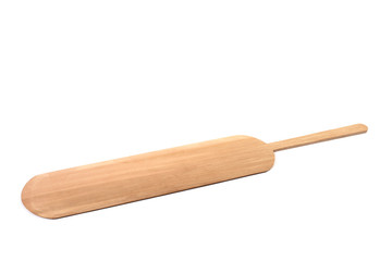 Long Baker Shovel on White Background