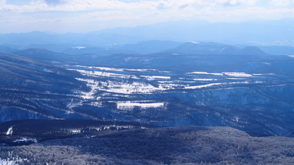 青森　八甲田山の樹氷