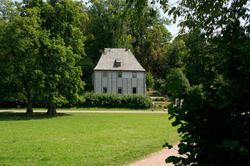 Goethe`s garden house in Weimar