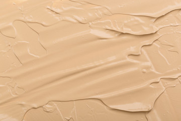 Close up Texture of liquid foundation