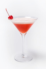 Cosmopolitan cocktail. Elegant red martini drink