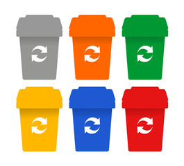 recycle color symbols