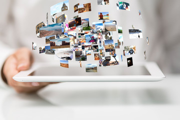 Internet broadband and multimedia streaming entertainment