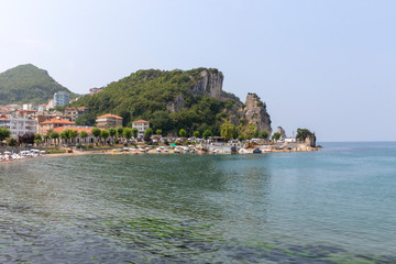 Fototapeta na wymiar Amasra is a small and charming resort on the Black Sea Coast of Turkey