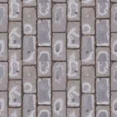 Seamless pattern of concrete pavement.