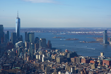 Obraz premium New York: View from Empire State Building