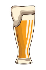 glass with beer