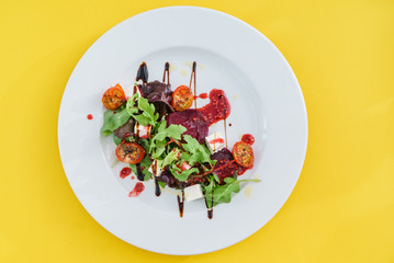 salad with beetroot