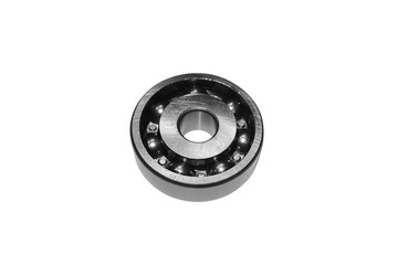 Ball bearing car isolated on white background