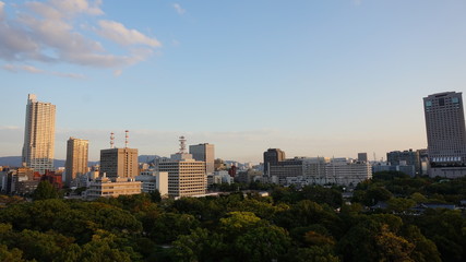 Fototapeta na wymiar Hiroshima City Architecture, Japan