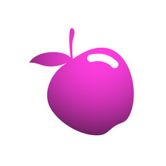flat fruit icon