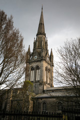 Fototapeta na wymiar Scottish Church Tower