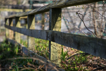 Fototapeta premium Old Wooden Fence
