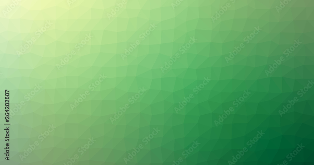 Aufkleber green gradient low poly triangular geometric polygonal squareblur glass abstract vector background