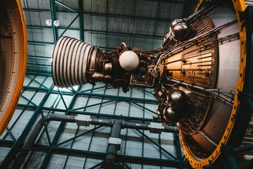 A process of building a space rocket engine