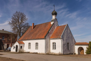 Jekabpils Orthodox Church of The Holy Spirit city.