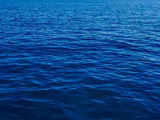 Blue ocean water surface background