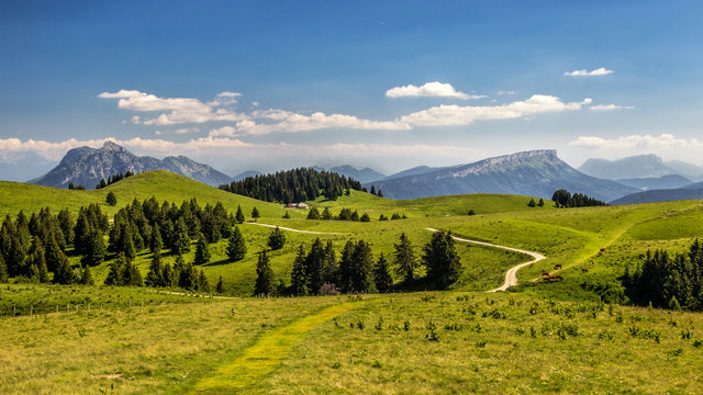 Plateau du Semnoz, Massif des Bauges