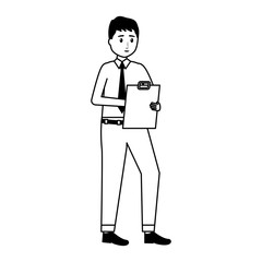 man character employee