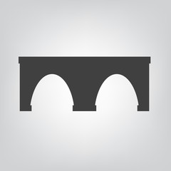 bridge icon- vector illustration