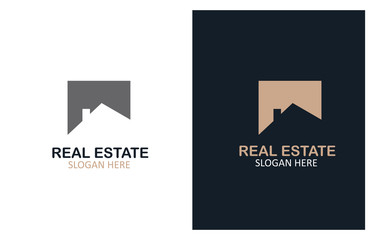 Real estate logo design