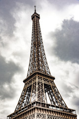 Eiffel Tower. The Eiffel Tower is the most popular tourist spot in Paris, France.