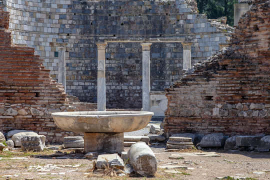 The Church of Mary (Meryem Kilisesi) is an ancient Christian cathedral dedicated to the Theotokos, located in Ephesus ancient city, Selcuk, Izmir, TURKEY