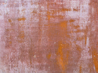 Rust stains, old paint