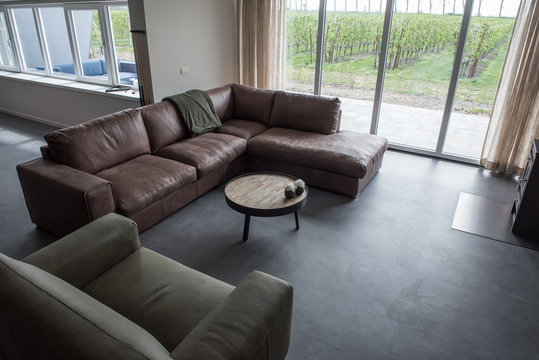 PVC flooring with decoration