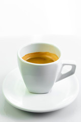 coffee cup isolated on white