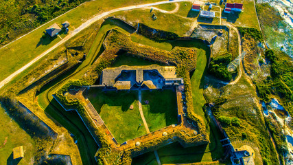 Fort Morgan State Park Aerial/Drone