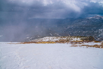 Beautiful Spring Hike to Flattop Mountain in Rocky Mountain National Park, Colorado