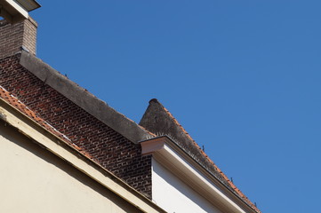 roof of the house