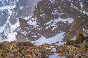Beautiful Spring Hike to Flattop Mountain in Rocky Mountain National Park, Colorado