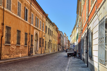 Street in Ravenna, Italy